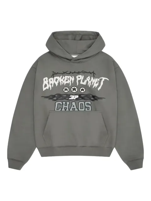 BROKEN PLANET Chaos graphic sweater Grey BROKENPLANET00019