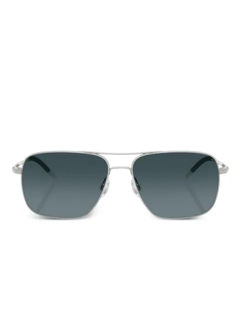 Oliver Peoples navigator-frame sunglasses Silver 0OV1150S5036S358