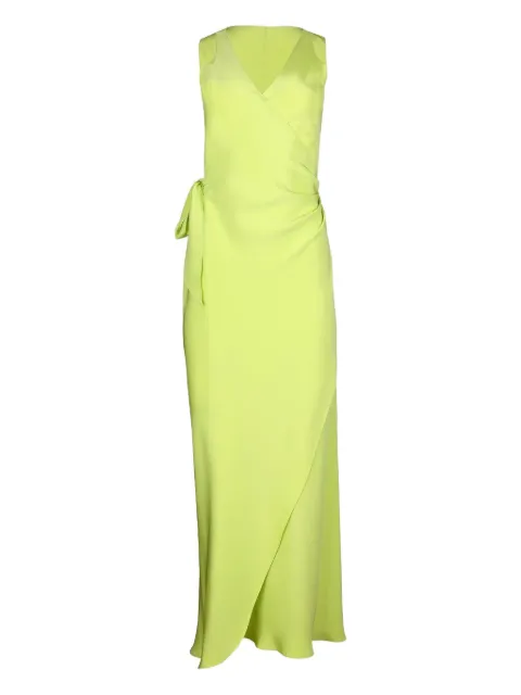 Peter Cohen Adventure wrap maxi dress Green 4087FPPIST