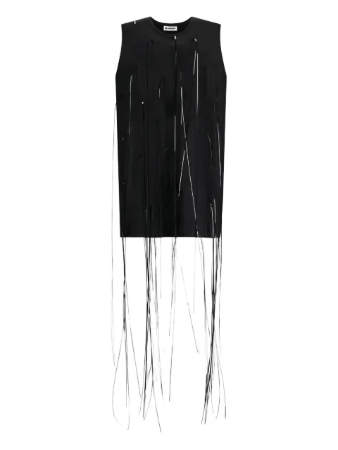 Jil Sander round-neck mini dress Black J03CT0559J18356