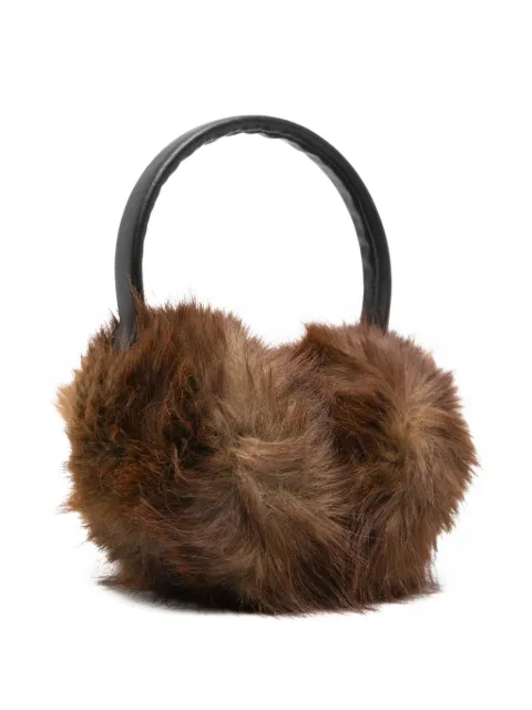 Apparis faux-fur earmuffs Brown F4AC047MNK