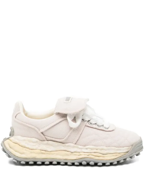 Maison MIHARA YASUHIRO logo-patched trainers Neutrals A15FW706