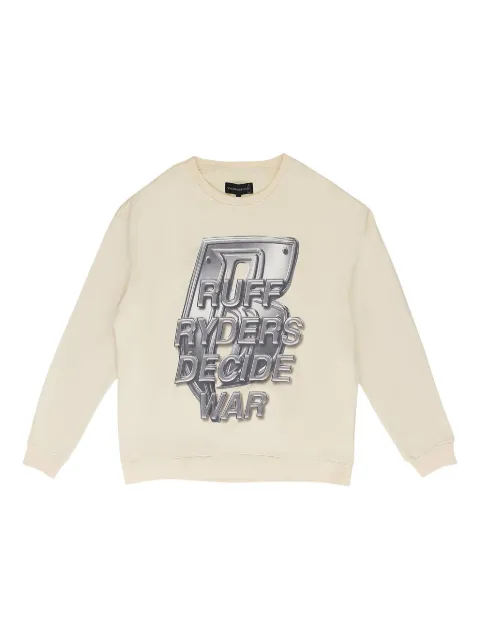 Who Decides War Ruff Ryders sweatshirt Neutrals 11100400018AW23