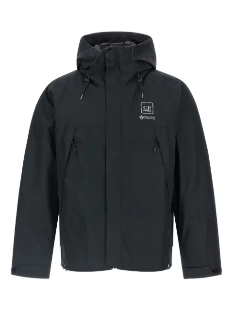 C.P. Company adjustable hood quilted jacket Black 19CLOW003A110402A