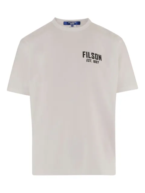 Junya Watanabe MAN logo-print crew-neck T-shirt White WPT002W251