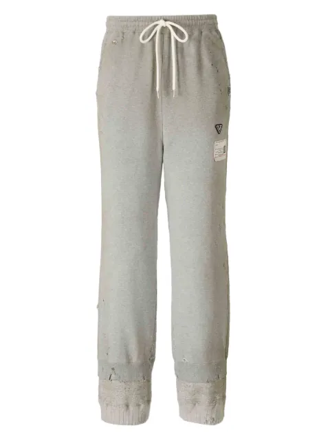 Maison MIHARA YASUHIRO distressed hem trousers Grey A15PT582COTTON