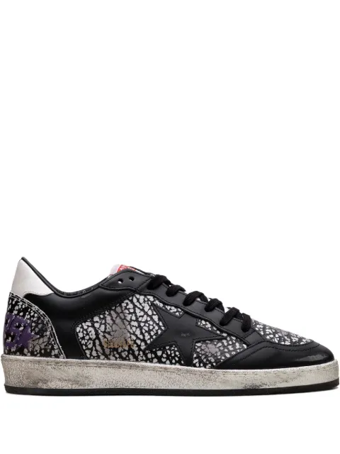 Golden Goose Ball Star printed sneakers Black GMF00327F006980