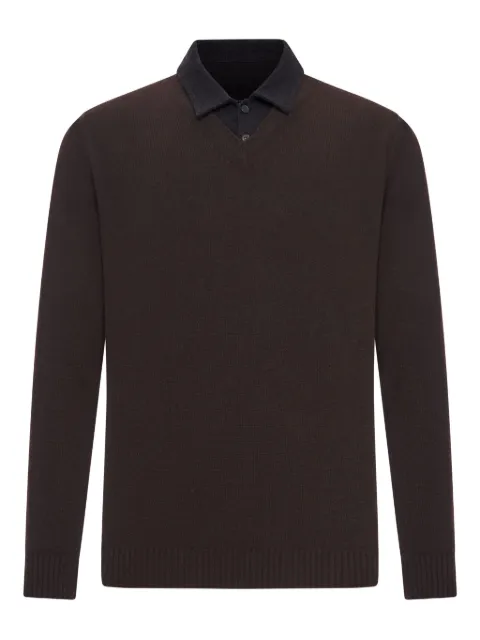 Roberto Collina cotton-piquet polo shirt Brown 253M37002SU