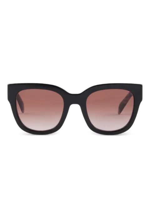 Prada Eyewear logo cat-eye sunglasses Black SPRC04C052E28F