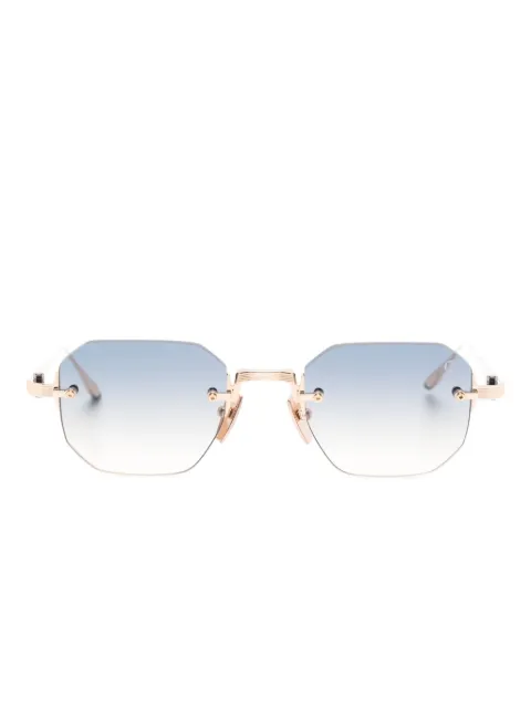 Akoni square-frame sunglasses Gold AKS308EJUNOONE