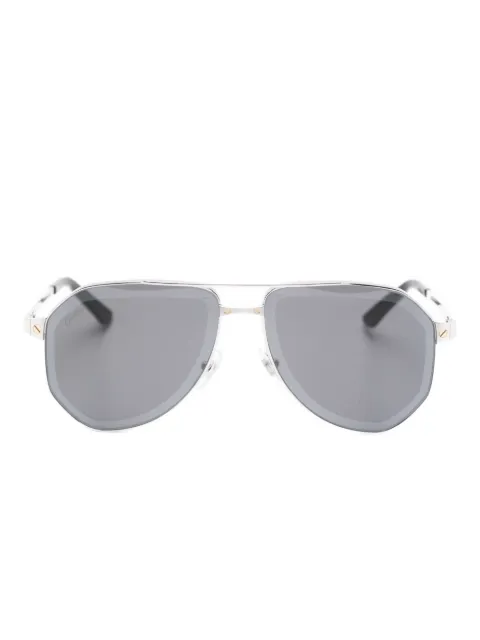 Cartier Eyewear Santos de Cartier sunglasses Silver CT0461S