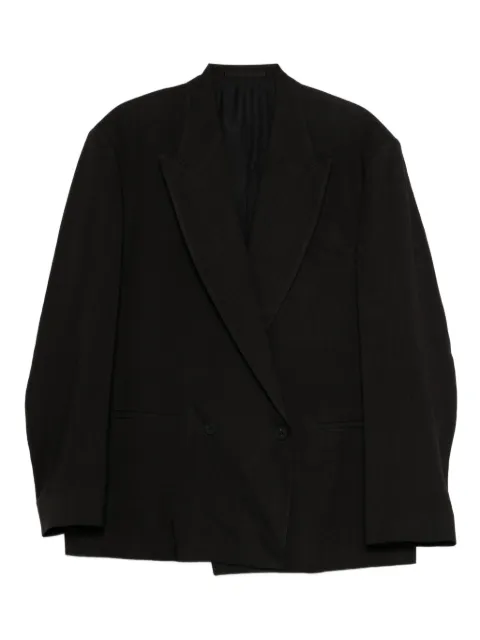 Studio Nicholson double-breasted blazer Black DABURUSNM1172