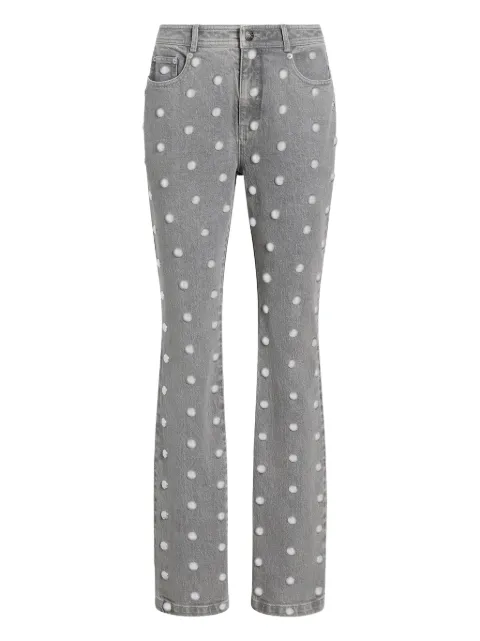 Cinq A Sept Sammy studded jeans Grey ZP1242A10477ZLUNES