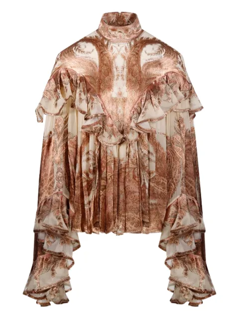 ZIMMERMANN Hypnotic blouse Neutrals 5243TF251