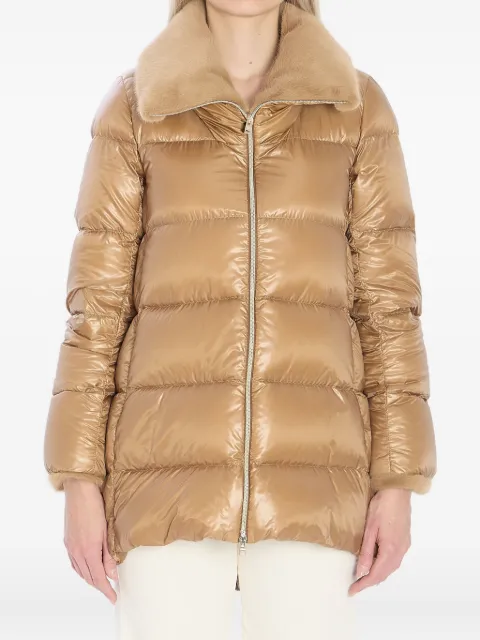 Herno zip-up puffer jacket Neutrals PI002140D12017