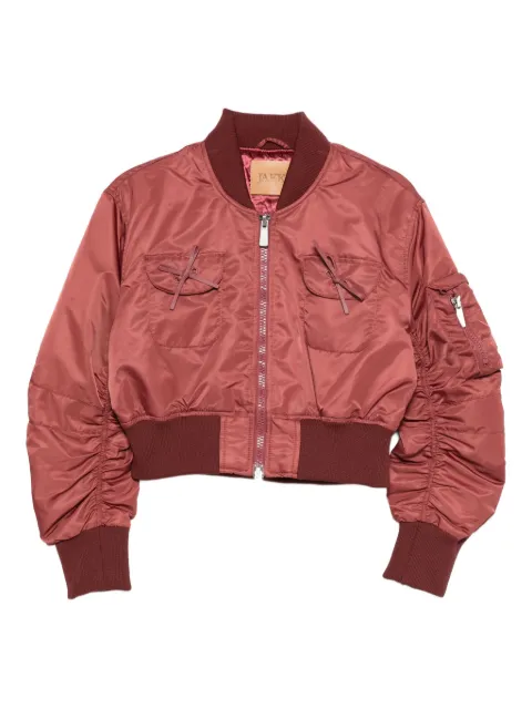 Jakke lola pocket bomber jacket Red C1017