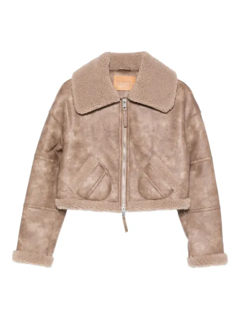 Jakke shearling-collar jacket Neutrals C1006