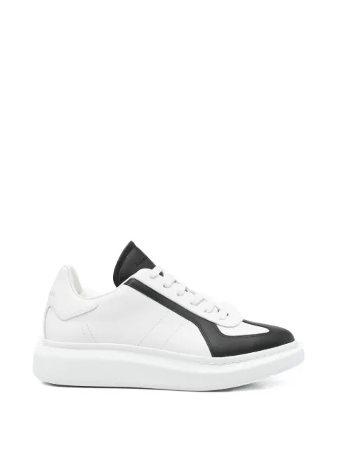 Alexander McQueen Oversized lace-up low-top sneakers White 807882WIAIK