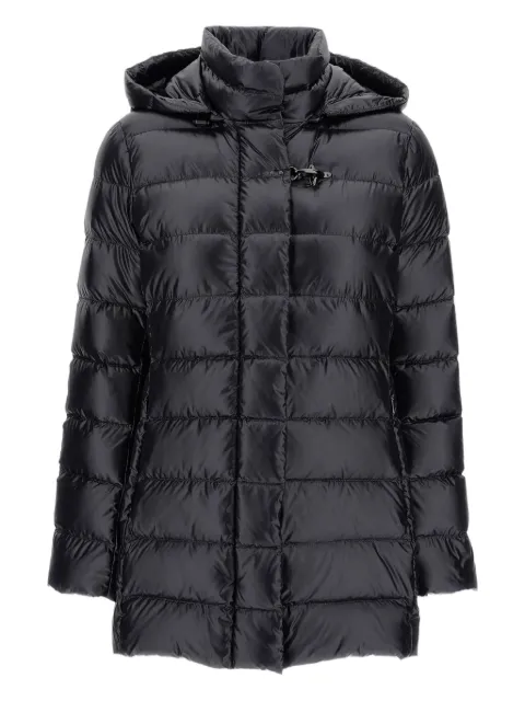 Fay hooded padded coat Black NAW36513160ICI