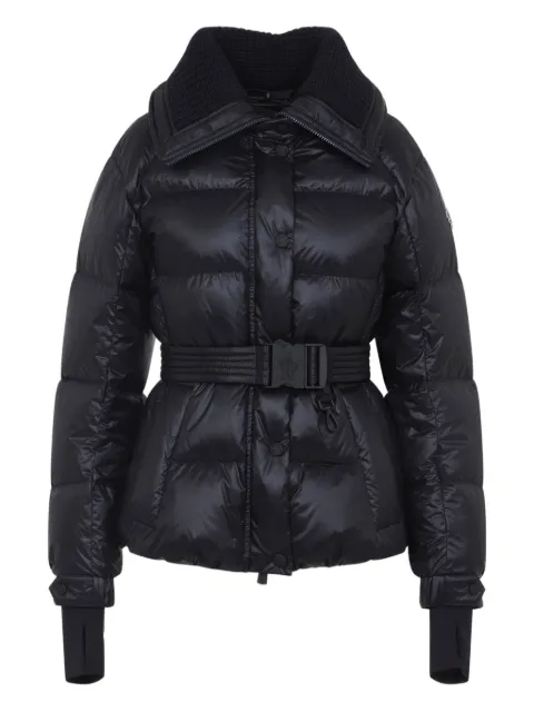 Moncler Grenoble belted button fastening jacket Blue K20981A00029597ZD