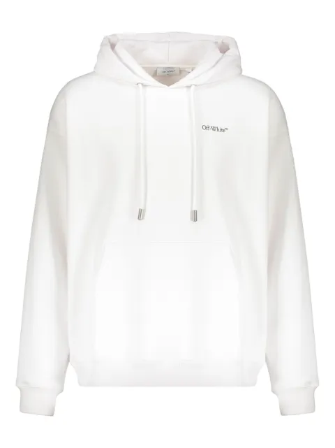 Off-White drawstring hoodie White 44MBB085G5F00K0110