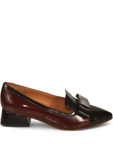 Chie Mihara bow-detail heeled pumps Red HALVI