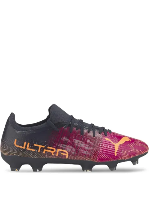 PUMA Ultra 3.4 FG AG lace-up football shoes Pink 10669903