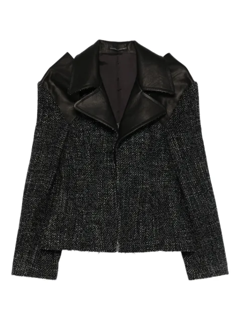 Yohji Yamamoto panelled jacket Black FLJ69103