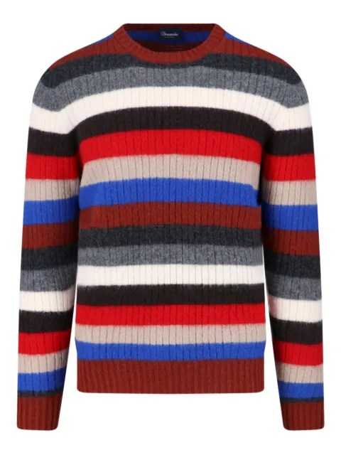 Drumohr striped sweater Black D4W143NRL