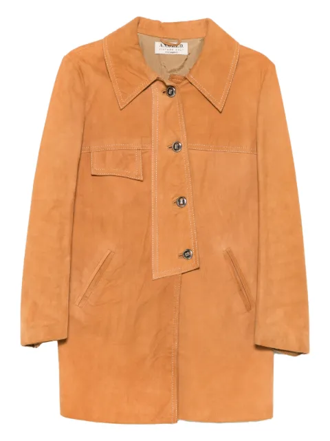 A.N.G.E.L.O. Vintage Cult 1960s pocket coat Orange AN450MM