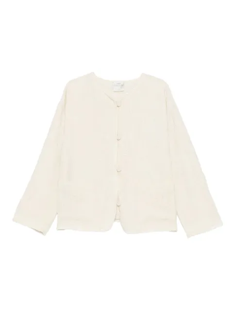 Forte Forte floral-embroidered jacket White 14520MYCOAT
