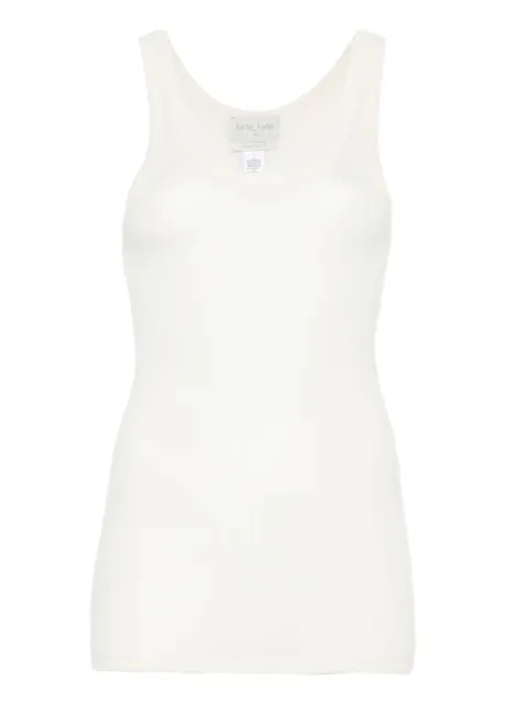 Forte Forte ribbed top White 14645MYTSHIRT