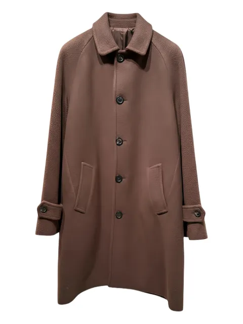 Circolo 1901 single-breasted coat Brown CN51020092