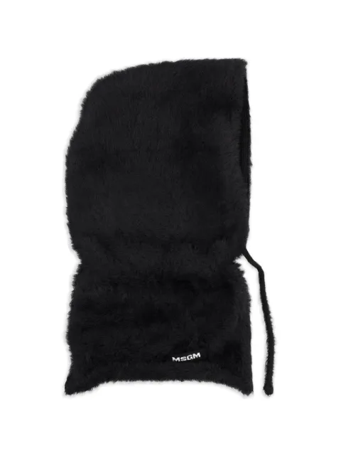MSGM logo-detail balaclava Black 3941MDL1125775199