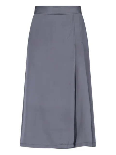 ASPESI pleated long skirt Grey 2272P591