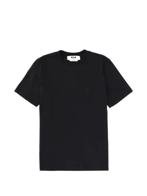MSGM logo T-shirt Black 3941MDM9625779899