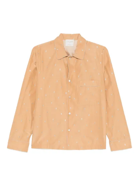 Forte Forte embellished pocket shirt Neutrals 14574MYSHIRT