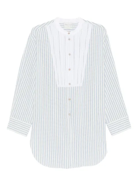 Forte Forte striped button shirt Blue 14612MYSHIRT