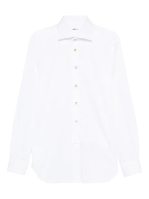 Kiton button-down shirt White UCCH0948901008
