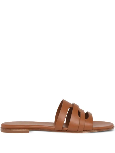 Gianvito Rossi Nora strappy sandals Brown G1011605CUOCLN