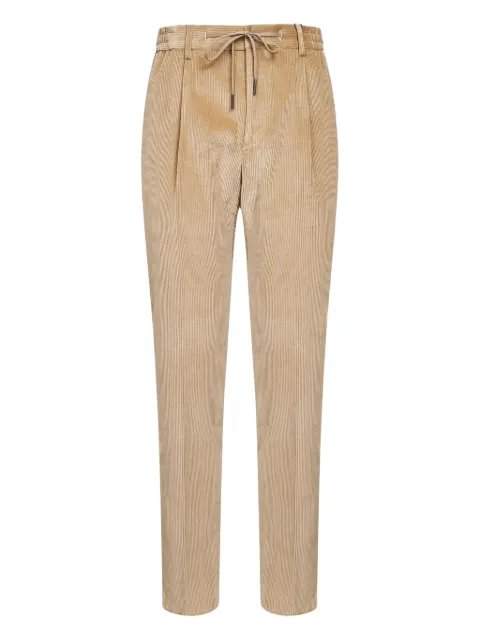 Tagliatore elasticated drawstring-waist trousers Neutrals PNEWMANTGT300009VA1240