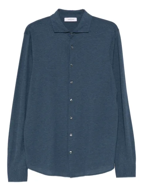Gran Sasso long-sleeve buttoned-up shirt Blue 6012081401