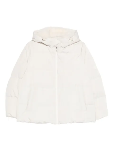 Yves Salomon hooded puffer jacket Neutrals 25WKV02068K02W