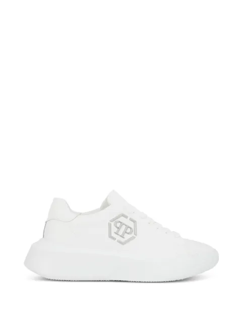 Philipp Plein Godzilla hexagon-logo runner sneakers White LAESUSC1046PLE010N