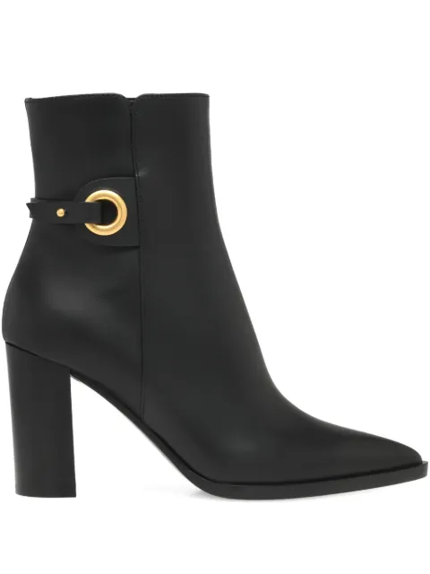 Gianvito Rossi Granada buckle boots Black G7281285CUOCLN
