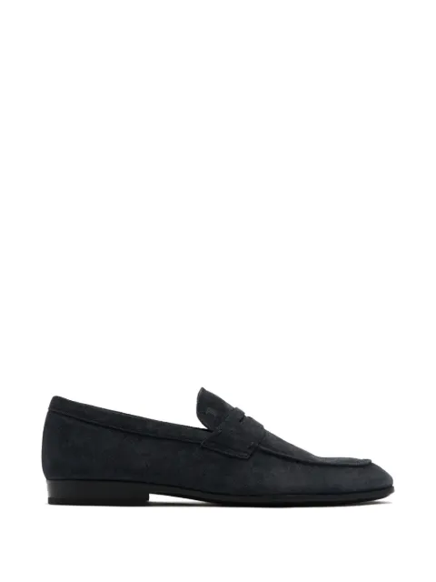 Tod's suede penny loafers Blue XXM51B00010RE0