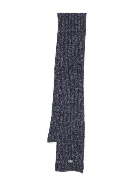 Gianfranco Ferré Pre-Owned 2000's knitted scarf Blue GF120ME