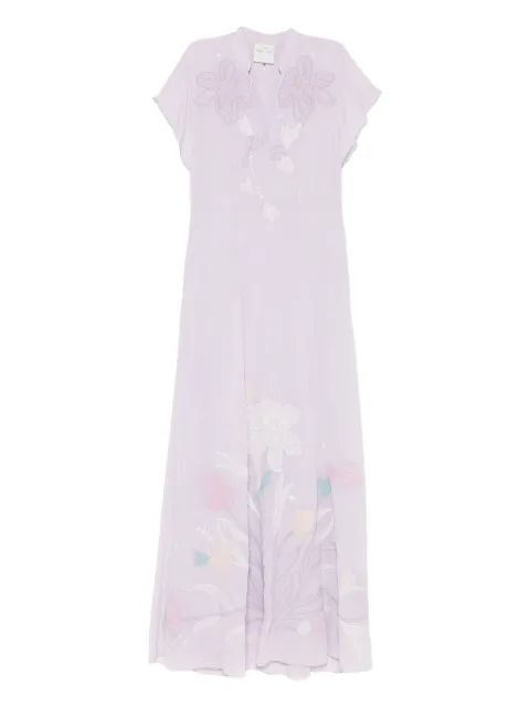 Forte Forte floral maxi dress Purple 14523BISMYDRESS
