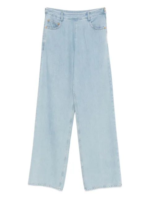 Forte Forte five-pocket trousers Blue 14533BISMYPANTS