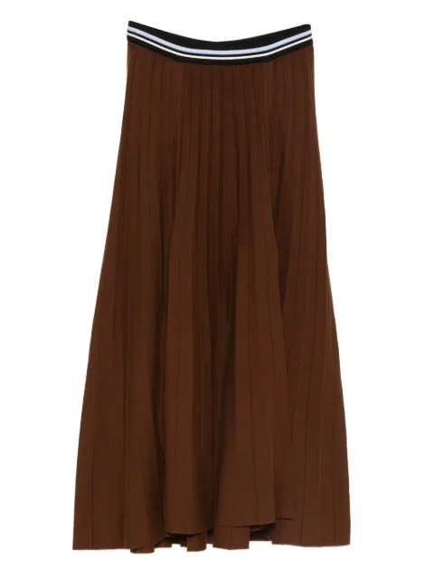 Forte Forte pleated midi skirt Brown 14661MYSKIRT